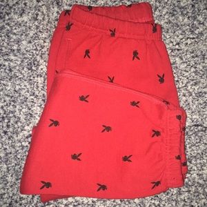 SUPREME x Playboy sweatpants sz Medium